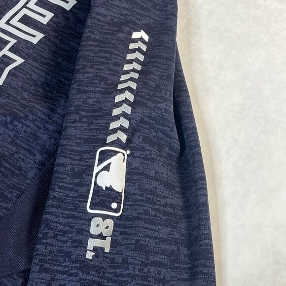 Majestic Authentic Postseason Unite In The Bronx Hoodie Large Navy Blue MLB - Picture 7 of 8